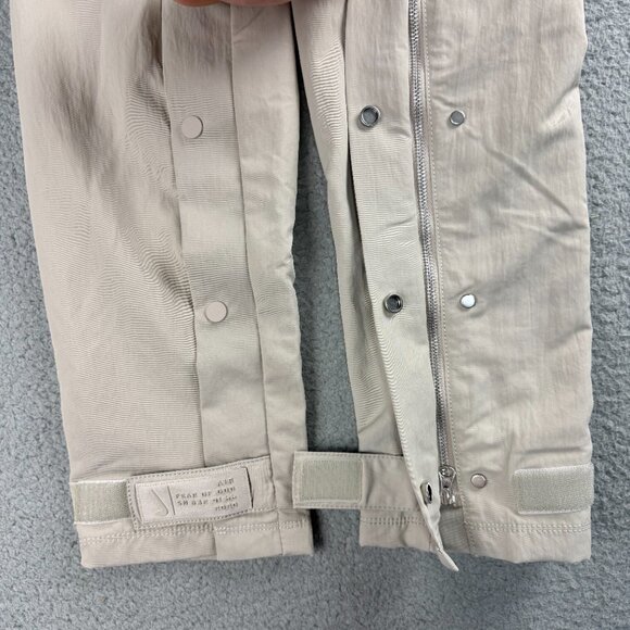 Nike Fear Of God Pants Men Extra Small XS String Beige Nylon Warm Up NBA Air FOG - Picture 5 of 10